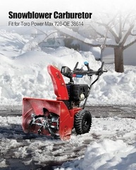 Carburador Completo para Lançador de Neve Toro Power Max 8326-OTE 726-OE | Kit de Ajuste e Reparo - imagem 5