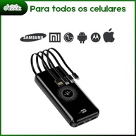 Carregador Portátil Power Bank 20.000mAh Steel Hook: Carga Rápida e Indução para iPhone, Samsung e Mais! - imagem 3