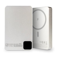 Power Bank Gshield Slim 10000mAh: Carregamento Rápido USB-C PD 20W e Wireless MagSafe 15W | Titanium Ultra Fino - imagem 2