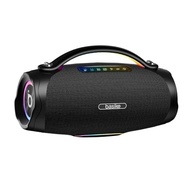 Caixa de Som Bluetooth Basike Boombox V97 Pro 200W: Som Potente, Luz RGB e Powerbank - imagem 2