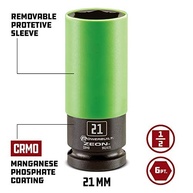 Powerbuilt 941435M: Soquete Zeon 21mm para Porcas Danificadas e Arredondadas - imagem 4