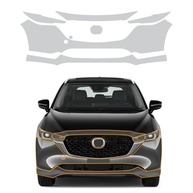 Película Protetora para Mazda CX-5 2022-2024 | PPF TPU 8,5 Mil Transparente com 7 Peças - imagem 2