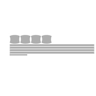 Vicrez Kit PPF Pré-Cortado para Chevrolet Silverado 2020-2023 | Proteção de Pintura Autorreparável - imagem 2