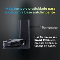 Smart Robô Aspirador Wi-Fi PRA2000 Positivo - 3 em 1 (Varre, Aspira, Passa Pano), Autolimpante, Mapeamento Inteligente - imagem 3