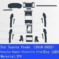Proteção TPU Transparente para Console Central Toyota Prado 2018-2023 | Anti-Risco e Alta Definição - imagem 4