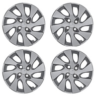Calota Aro 13" Prata Grid para Corsa/Classic - Jogo com 4 Unidades - imagem 1