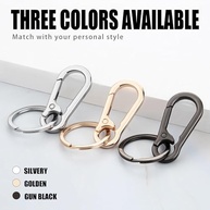 3 chaveiros de metal, chaveiro para carro doméstico feminino masculino (prata 3) - imagem 5