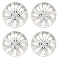 Kit 4 Calotas Aro 14 Prata para Palio Attractive - Design Moderno e Proteção - imagem 2