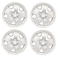 Kit 4 Calotas Aro 16 Prata para Fiat Toro 2022 - Design Moderno e Proteção - imagem 2