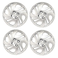 Kit 4 Calotas Aro 15 Prata - Onix 2023 2024 (Cubo Alto) - imagem 1