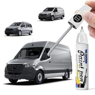 Tinta de Retoque para Carro Mercedes Benz - Prata Brilhante 744 | Reparo de Arranhões e Lascas - imagem 1