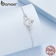 Pulseira Coração Planeta Bamoer 925: Elegância em Prata - imagem 2