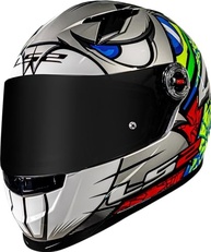 Capacete LS2 FF358 Alex Barros Prata: Segurança e Estilo para Sua Moto - imagem 5