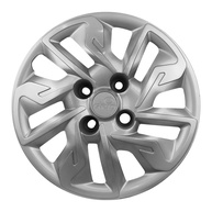 Calota Aro 14 Fiat Argo 17/18 Prata - Fixação por Parafuso | Design Grid 292Cbptau - imagem 1