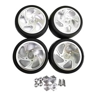 Conjunto 4 Pneus e Aro de Roda 1/10 - Prata: Tração e Durabilidade para seu RC! - imagem 3