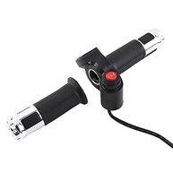 Acelerador Universal para Bicicleta Elétrica Yosoo Health Gear com Display LED 3 Marchas - Prata/Preto - imagem 3