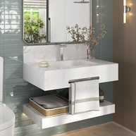 Prateleira Porcelanato Banheiro Ripy 70: Elegância! - imagem 1