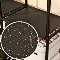 Arara Sapateira Cabideiro Multiuso com 4 Colunas e 10 Prateleiras – Organize Roupas e Sapatos com Estilo e Praticidade - imagem 5
