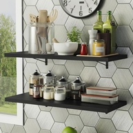 Prateleiras Cozinha Madesa 80cm: Organize com Estilo! - imagem 1