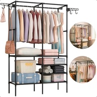 Organizador Multiuso Arara + Cabideiro + Sapateira + Prateleiras para Closet e Quarto - imagem 5