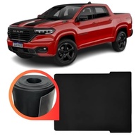 Tapete Resistente para Caçamba Ram Rampage Rebel 23/24 - Proteção Premium Pratic Preto - imagem 2