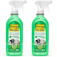 KIT 2 Espumas Mágicas de Limpeza Geral Versão Gatilho Pro 500ml - Limpeza Inteligente e Prática - imagem 2