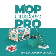Mop Giratório Pro: Limpeza Impecável e Prática! - imagem 2