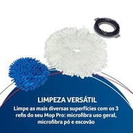 Perfect Pro Mop Giratório 360° com Centrífuga e Refis - Limpeza Eficiente e Prática - imagem 5