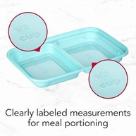 Good Cook - Marmita 2 Compartimentos Azul com Tampa | Segura, Prática e Versátil para Refeições e Lanches - imagem 5