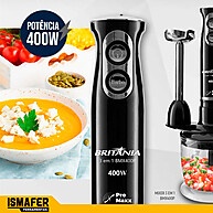 Mixer Britânia 3 em 1: Sua Cozinha Mais Prática! - imagem 2