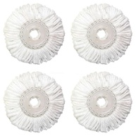 Kit 4 Refis de Microfibra 16cm para Mop Giratório Perfect Pro e Move 360 - Limpeza Profunda e Prática - imagem 2