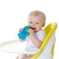 Copo com Alça e Bico Rígido Retrátil Nuby Azul - Transição Segura e Prática para Bebês - imagem 3