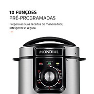 Panela de Pressão Elétrica Mondial 5L: Praticidade! - imagem 2