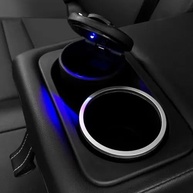 Lixeira de Carro Velspeed com Cinzeiro, Porta-Copos e LED: Estilo e Praticidade - imagem 3