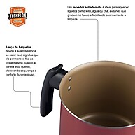 Fervedor Antiaderente 12cm: Cozinhe com Praticidade! - imagem 2