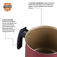 Fervedor Antiaderente 14cm: Cozinhe com Praticidade! - imagem 2