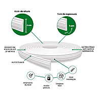 Roda Meio Autocolante Flexível EVA 3,8cm – Decore com Praticidade - imagem 2