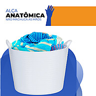 Cesto Multiuso 42L: Organize com Praticidade! - imagem 2