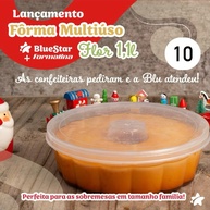 Forma para Pudim Flor 1100ml: Beleza e Praticidade! - imagem 2