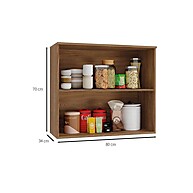 Armário de Cozinha Botanic 80cm: Beleza e Praticidade - imagem 2