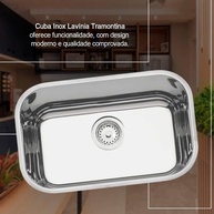 Cuba de Inox Tramontina Prime: Beleza e Praticidade - imagem 2