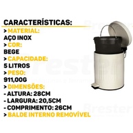 Lixeira Retrô 5L: Charme e Praticidade - imagem 2