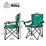 Cadeira Dobrável Camping: Conforto e Praticidade! - imagem 2