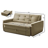 Sofá Cama Jade: Conforto e Praticidade! - imagem 2