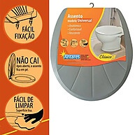 Assento Tampa Oval Sanitário Universal – Conforto e Praticidade - imagem 2
