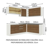 Cozinha de Canto Madesa Acordes: Design e Praticidade - imagem 2