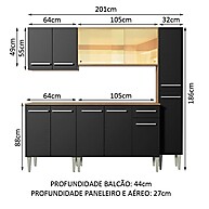 Cozinha Madesa Emilly: Design e Praticidade - imagem 2