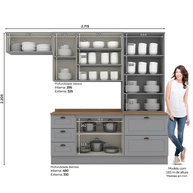 Cozinha Compacta Emily: Design e Praticidade - imagem 2