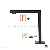 Torneira Monocomando Preto Fosco: Design e Praticidade - imagem 2