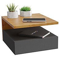 Mesa de Cabeceira Preta e Freijó: Design e Praticidade - imagem 2